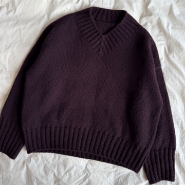 Hannah Sweater V-neck_PetiteKnit